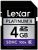 Lexar_Media 4GB SDHC Card - Class 6 - 100X - Black