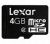 Lexar_Media 4GB Micro SDHC Card - Without Adapter