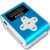 Laser 8GB MP3 Player - BlueMiniture LCD, FM, Volume Control, Earphones, USB Cable
