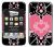 Gizmobies Hearts Ornate Stylish Protective Case - To Suit iPhone 3G/3GS