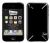 Gizmobies Deep Field Black Stylish Protective Case - To Suit iPhone 3G/3GS
