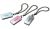 Apacer 8GB AH129 Handy Steno Flash Drive - Retractable, Water Resistant, Ultra Compact, USB2.0 - Glaring Pink