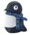 Bone_Collection 4GB Penguin Flash Drive - Dust Proof, Washable Silicone Coat, Coat Changeable, USB2.0 - Black