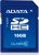 A-Data 16GB SDHC Card - Class 10, Retail, Read 20B/s, Write 16MB/s - BlueFor DSLR & Video Recorder