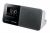 Sony XDRC706DBP Clock Radio - DAB, Sleep Timer/Buzzer Alarm/Radio Alarm, Extendable Snooze, Wire Antenna
