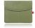 Toffee Leather Sleeve - To Suit iPad - Green