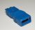 8WARE USB3.0 Gender Changer Adapter - Female-A to Male-Micro - Blue