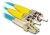 Comsol Multimode Duplex Fiber Patch Cable 50/125mm, LC-ST - 1M