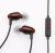 Klipsch_Promedia ProMedia In-Ear Headphones - With Single Button Remote + Microphone  - Red/Black