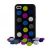 Incipio Dotties Case - To Suit iPod Touch 4G - Black/Coloured Dots