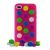 Incipio Dotties Case - To Suit iPod Touch 4G - Neon Pink/Coloured Dots