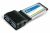 Sunix ECU2300 USB3.0 Express Card - 2xUSB3.0 - ExpressCard/34