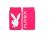 Magic_Brands Playboy Mobile Phone Sock - To Suit Mobile Phones - Pink/White