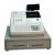 Sam4s ER390M Cash Register - 90 Key Keyboard, Drop in Paper Loading, Interrupt Cashier Lay-away, Thermal Printer - Ivory
