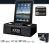 iHome iD85 Clock-FM Radio Stereo Speaker Dock - To Suit iPad/iPhone/iPod - Black