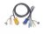 IOGEAR Micro-Lite Bonded All-in-One PS/2 KVM Cable - 5M
