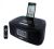 Laser Speaker Dock - High Quality, Alarm Clock, Snooze Master, Built-in Amplifer, To Suit iPhone/iPod - Black