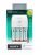 Sony AA/AAA Battery Charger - Includes 4xAA Ni-MH Batteries - White