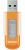 Lexar_Media 16GB JumpDrive S50 Flash Drive - Reliable Storage, Colorful Designs, Antimicrobial Protection, USB2.0 - Orange