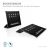 Macally Bookstand 2 Protective Case - With Stand - To Suit iPad 2 - Black