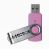 Amicroe 8GB Flash Drive - Swivel Connector, Hot Plug and Play, USB2.0 - Pink
