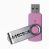 Amicroe 16GB Flash Drive - Swivel Connector, Hot Plug and Play, USB2.0 - Pink