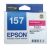 Epson T157390 #157 UltraChrome K3 Ink Cartridge w. Vivid Magenta - Vivid Magenta 