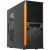 Xigmatek Asgard II Midi-Tower Case - NO PSU, Black/Orange2xUSB2.0, 1xHD-Audio, 1x120mm Fan, Chassis, ATX