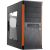 Xigmatek Asgard II Midi-Tower Case - NO PSU, Black/Orange2xUSB2.0, 1xHD-Audio, 1x120mm Fan, Side-Window, Chassis, ATX