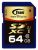 Team 64GB SDXC Card - Class 10, 133X, Read Up to 40MB/s, Write 15MB/s - Retail
