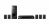 Samsung HT-D330K Home Theatre System - 5.1 Channel System, 330W, Crystal Amplifier Plus, Dolby Pro Logic II, Subwoofer, DVD-Playback