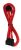 BitFenix Power Cable - 1xMolex(Male) to 1xMolex(Female) - 45cm, Red