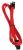 BitFenix Power Cable - 1x4-Pin ATX (Male) to 1x4-Pin ATX (Female) - 45cm, Red