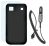 Mercury_AV Active Pack - To Suit Samsung i9100 Galaxy S II - Black Snap Case, Car Charger, Fitted Screen Protector