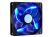 CoolerMaster R4 Series Fan - 120x120x25mm, Long Life Sleeve Bearing, 69CFM, 19dBA - Black [Blue LED]