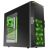 Sharkoon T9 Value Midi-Tower Case - No PSU, Black1xUSB3.0, 3xUSB2.0, 1xAudio, 3x120mm Green LED Fan, ATX