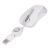 A4_TECH X6-60MD-4 Dual Focus Glaser Mini Mouse - White2x Click Button, No More Double Clicks, Flexible & Convenient Retractable Cable For Travel Convenience, Comfort Hand-Size