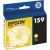 Epson T1594 #159 UltraChrome Hi-Gloss2 Ink Cartridge - YellowFor Epson Stylus Photo R2000 Printer