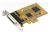Sunix MIO5479AL I/O Card - 2x RS-232 Serial, 1x Parallel - PCI-Ex1, Lowprofile