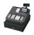 Sharp XEA207B Cash Register - 99 Departments And Up To 2,000 Articles Each With 16-Character Text, Raised Keyboard, Electronic Journal And Receipt Printer, Thermal Printer - Black