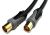 Comsol TV Antenna Cable - Male to Male - 3M