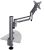 Comsol LCD Monitor Arm - Pole Mount Dual Swing Arm - Single Monitor