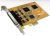 Sunix SER5466A Serial Card - 8-Port RS-232 (via Breakout Cable) - PCI-Ex1
