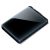 Buffalo 500GB MiniStation Plus Portable HDD - Black, Shock Absorbing Chassis, Compact & Lightweight, USB3.0