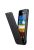Samsung Flip Cover - To Suit Samsung Galaxy S II - Black/Black