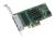 Intel I350T4 Gigabit Network Adapter - 4-Port 10/100/1000, Low Profile - PCI-Ex4 v2.0