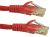 Generic CAT 6 Network Patch Cable - RJ45M-RJ45M - 0.5M, Red
