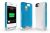 Boostcase Hybrid Snap-On Case & Detachable Extended Battery - To Suit iPhone 4/4S - White/Blue