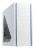 BitFenix Shinobi Midi-Tower Case - NO PSU, White2xUSB3.0, 2xUSB2.0, 1xAudio, 2x120mm Fan, Side-Window, Blue Mesh Strip, Steel, Plastic, ATX
