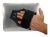 Arkon MyHandStand Holder With Elastic Hand Strap & TPU Skin - To Suit iPad - Black